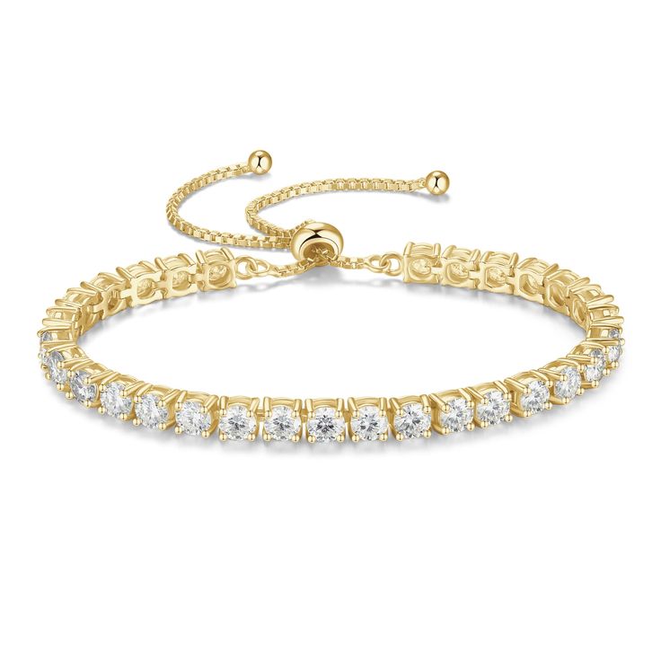 Bracelet rivière en diamant